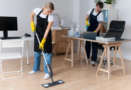 Nettoyage de bureau professionnel à Drap
